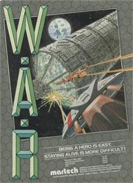Advert for W.A.R on the Sinclair ZX Spectrum.