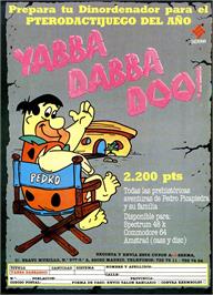 Advert for Yabba Dabba Doo! on the Sinclair ZX Spectrum.