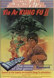 Advert for Yie Ar Kung-fu 2 on the Sinclair ZX Spectrum.