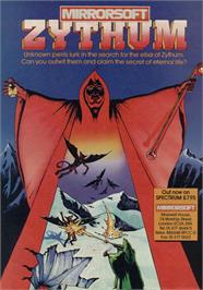 Advert for Zythum on the Sinclair ZX Spectrum.