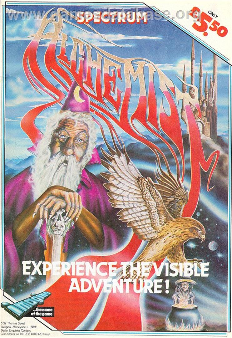 Alchemist - Sinclair ZX Spectrum - Artwork - Advert