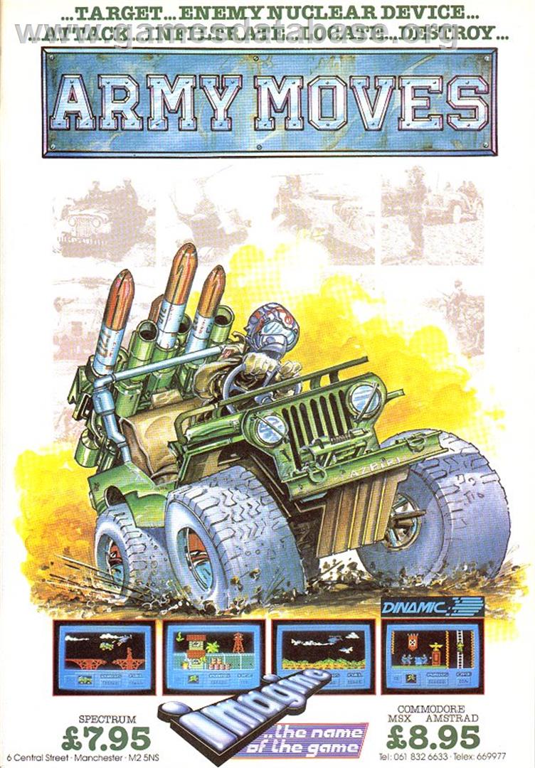 Army Moves - Atari ST - Artwork - Advert