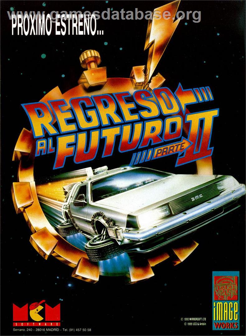 Back to the Future Part II - Sinclair ZX Spectrum - Artwork - Advert