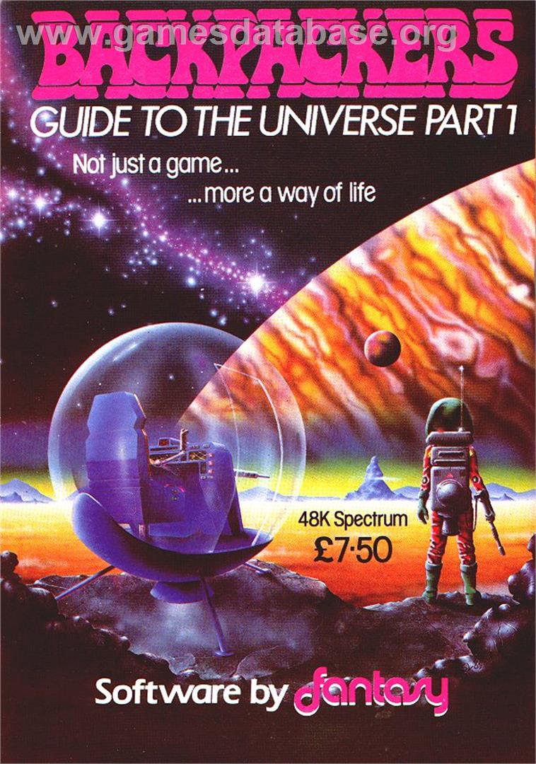 Backpackers Guide To The Universe - Sinclair ZX Spectrum - Artwork - Advert