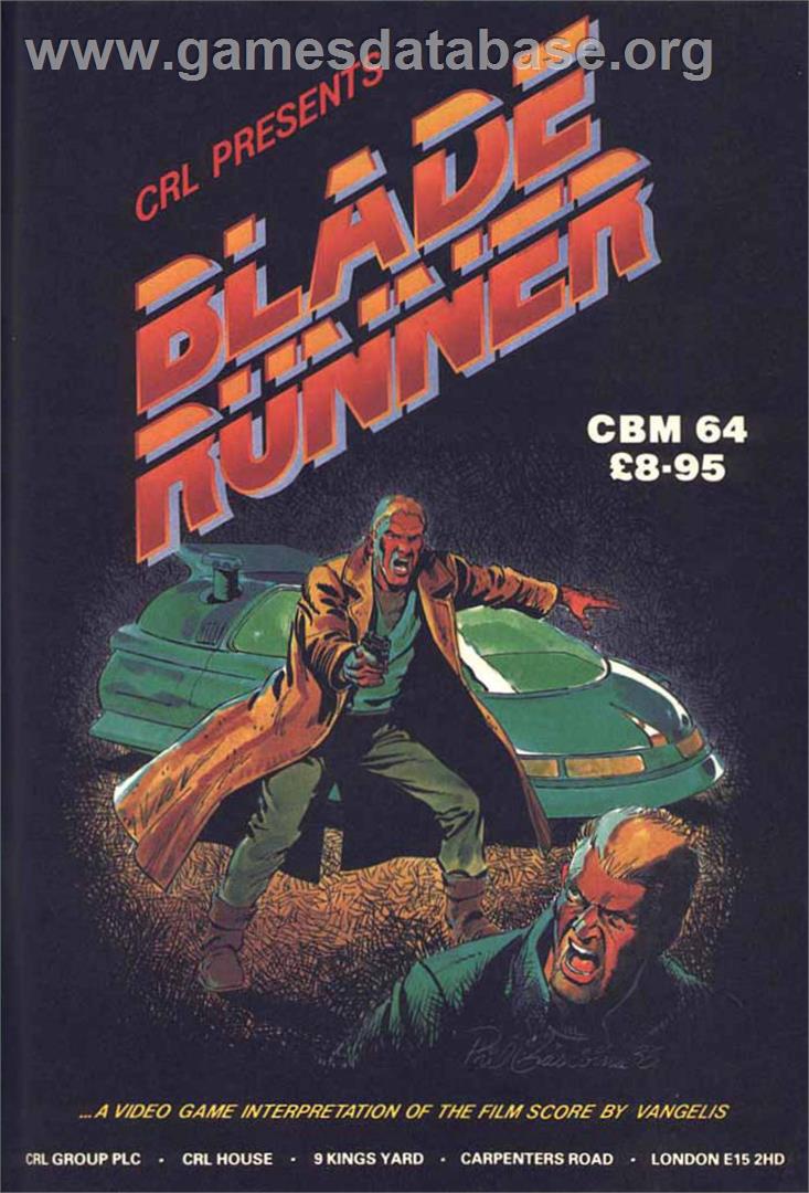 Blade Runner - Sinclair ZX Spectrum - Artwork - Advert