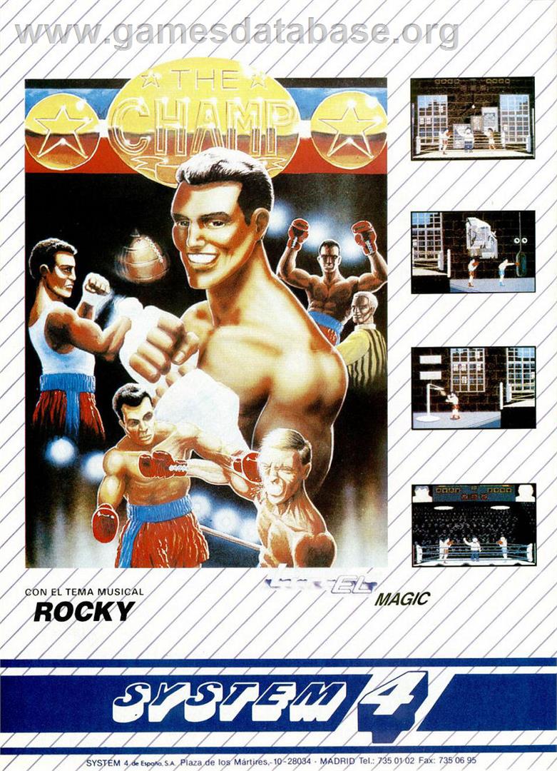 Champ, The - Commodore 64 - Artwork - Advert