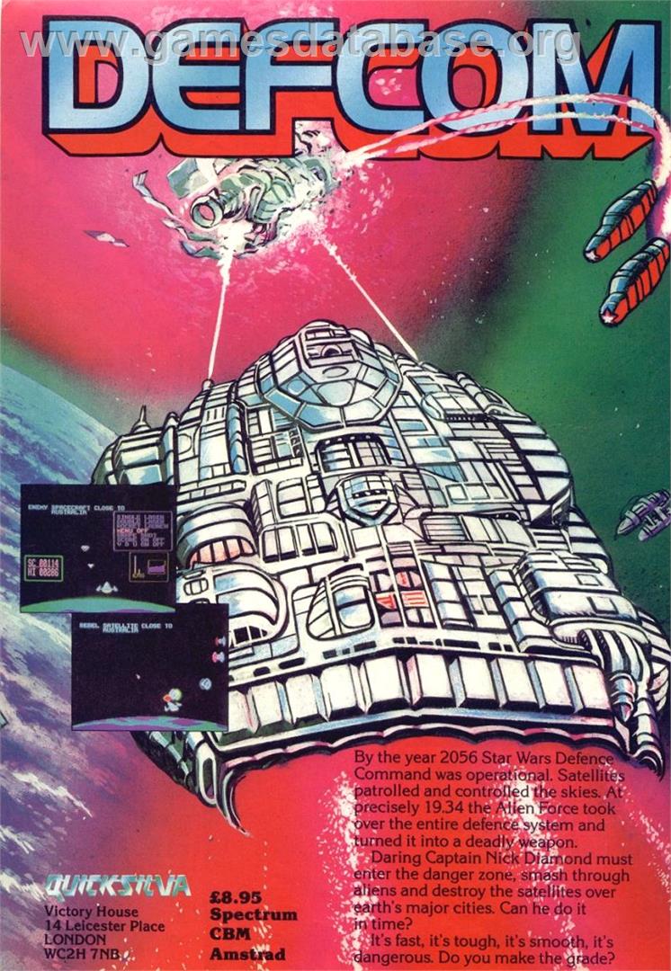 Defcom - Sinclair ZX Spectrum - Artwork - Advert