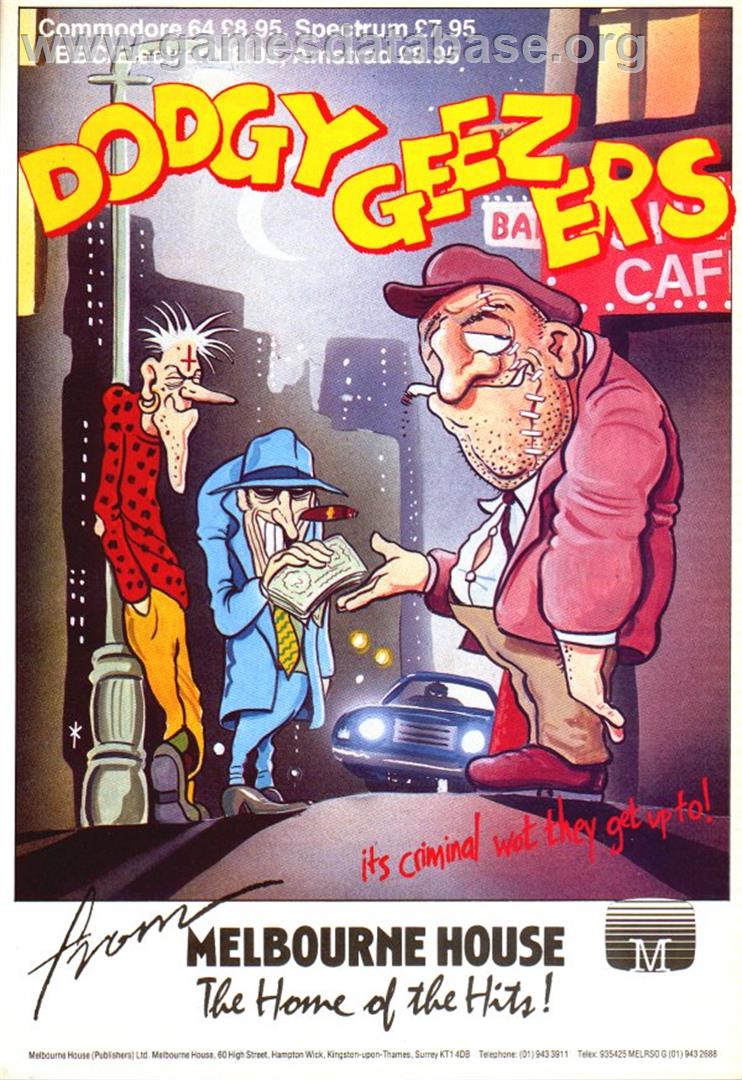 Dodgy Geezers - Acorn BBC Micro - Artwork - Advert