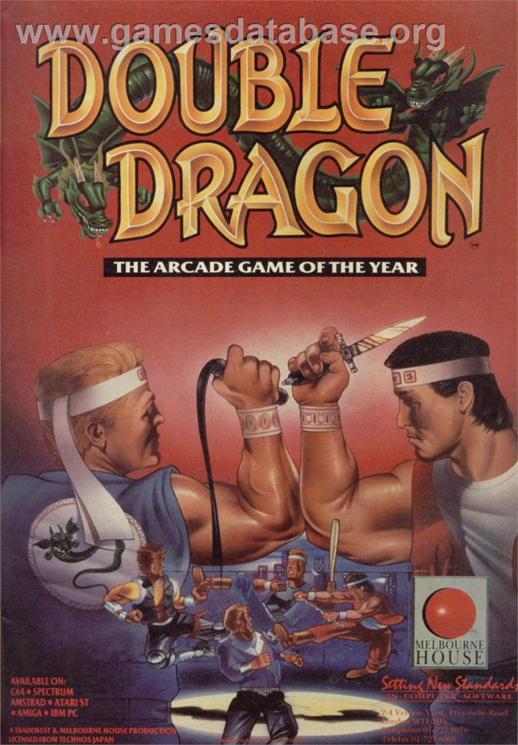 Double Dragon - Sinclair ZX Spectrum - Artwork - Advert