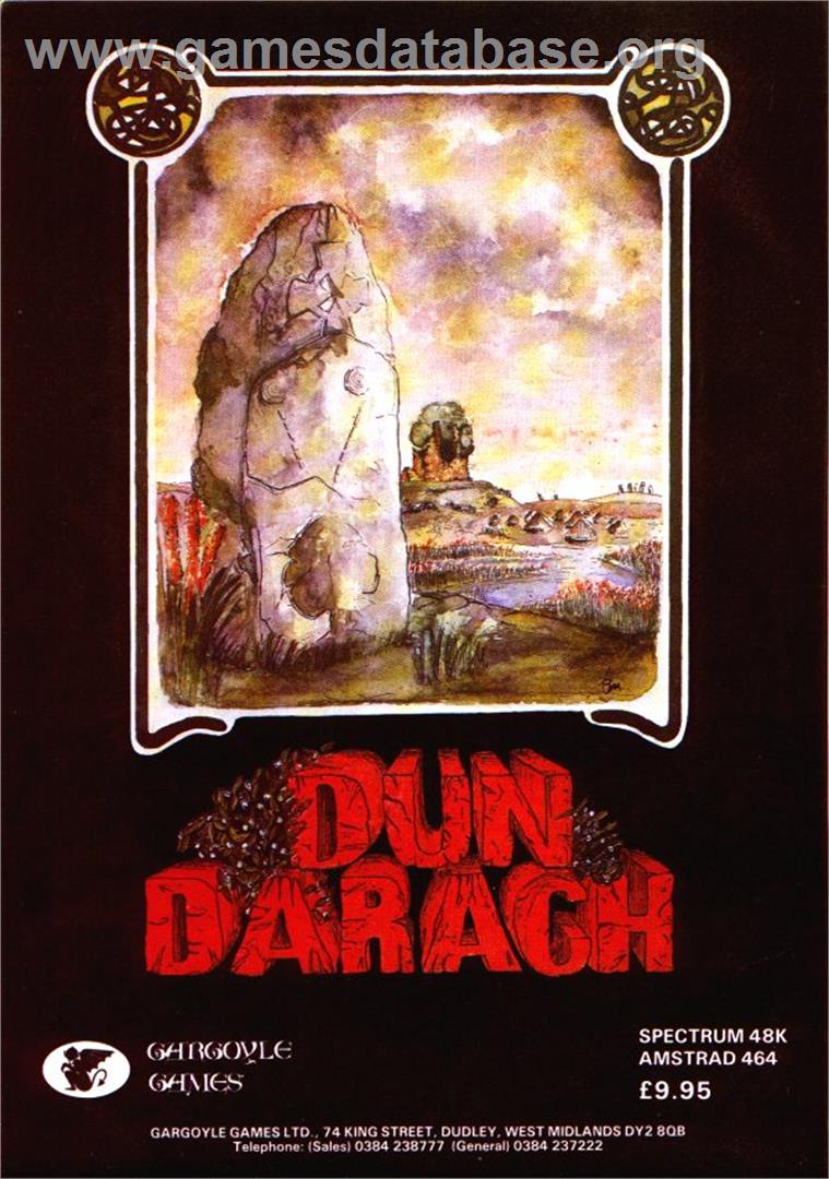Dun Darach - Sinclair ZX Spectrum - Artwork - Advert