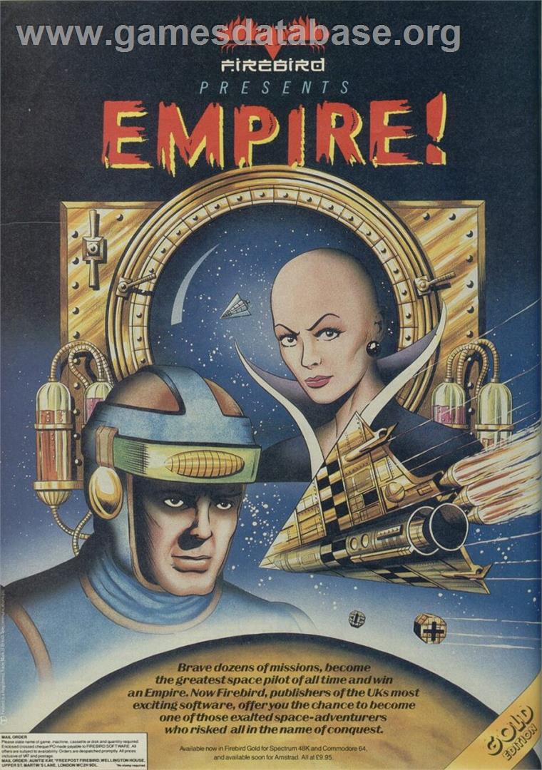 Empire - Acorn BBC Micro - Artwork - Advert