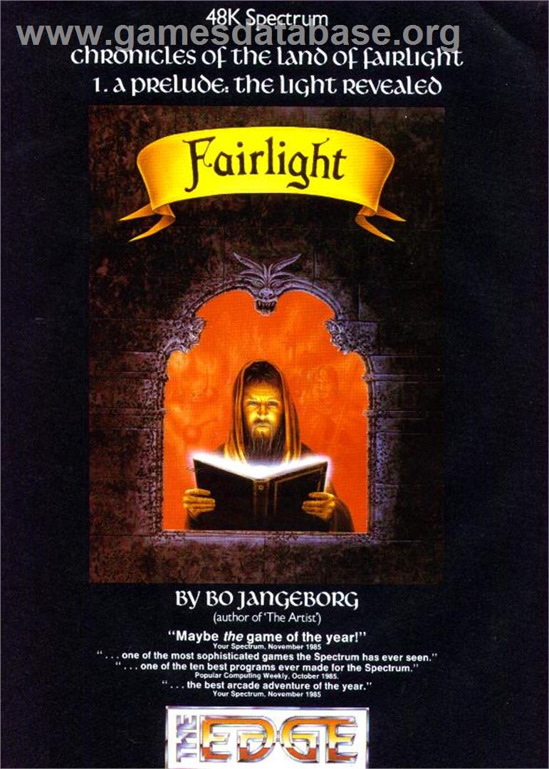 Fairlight: A Prelude - Sinclair ZX Spectrum - Artwork - Advert