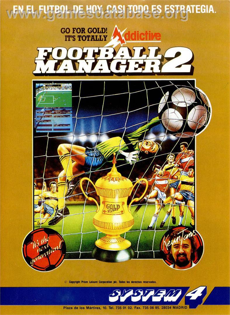 Football Manager 2 - Sinclair ZX Spectrum - Artwork - Advert