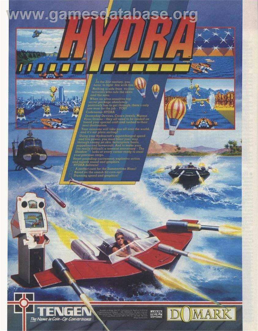 Hydra - Sinclair ZX Spectrum - Artwork - Advert