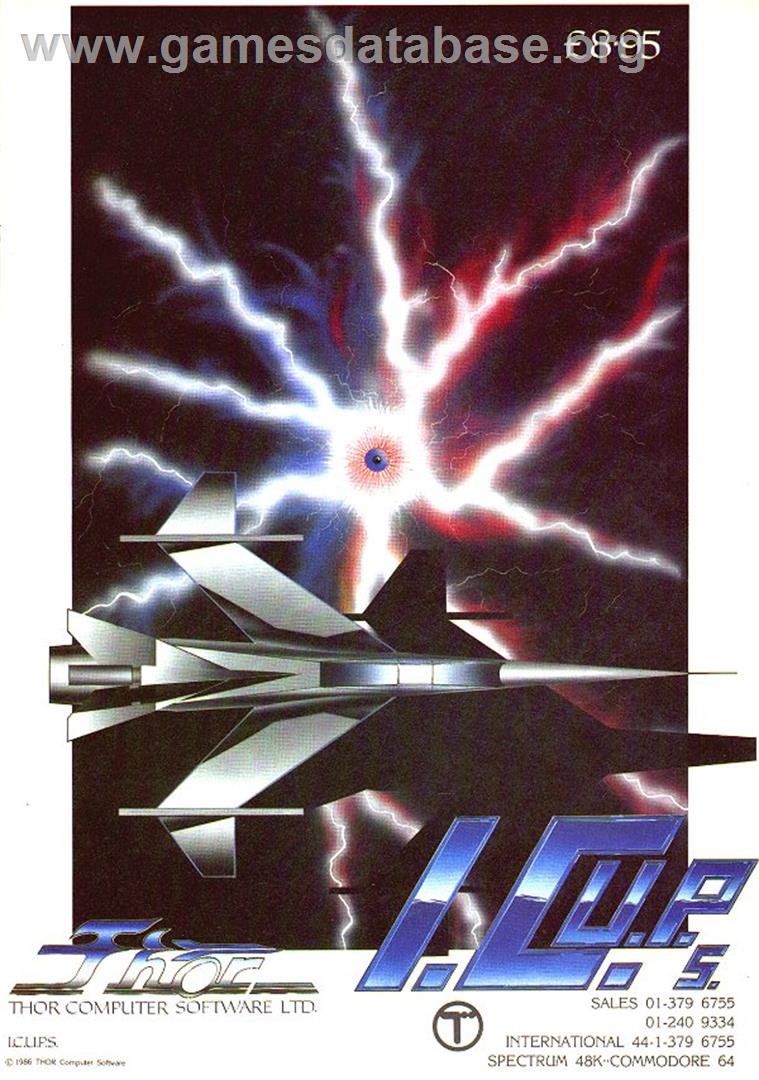 I.C.U.P.S. - Sinclair ZX Spectrum - Artwork - Advert