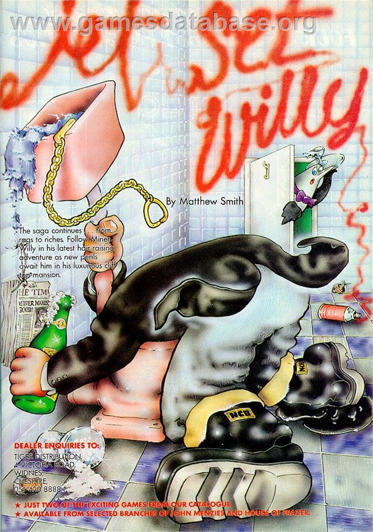 Jet Set Willy - Dragon 32-64 - Artwork - Advert