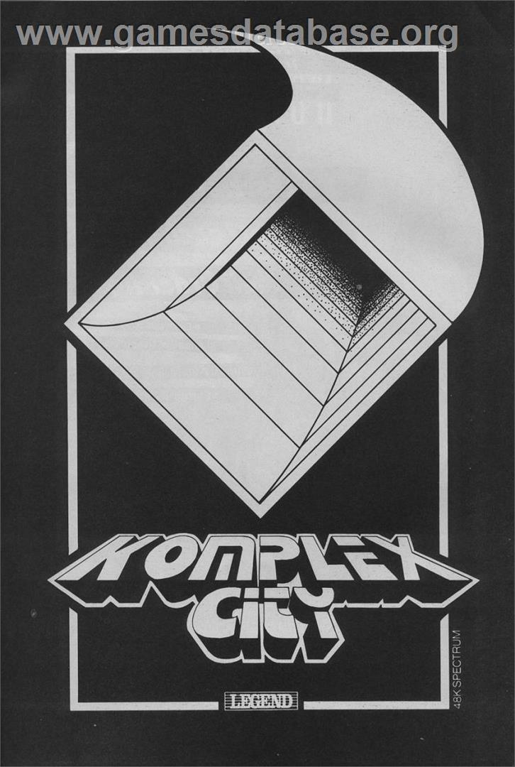 Komplex City - Sinclair ZX Spectrum - Artwork - Advert