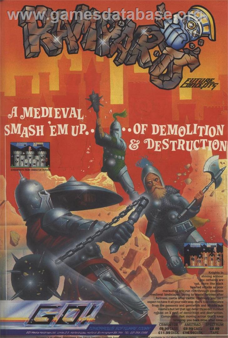 Ramparts - Sinclair ZX Spectrum - Artwork - Advert