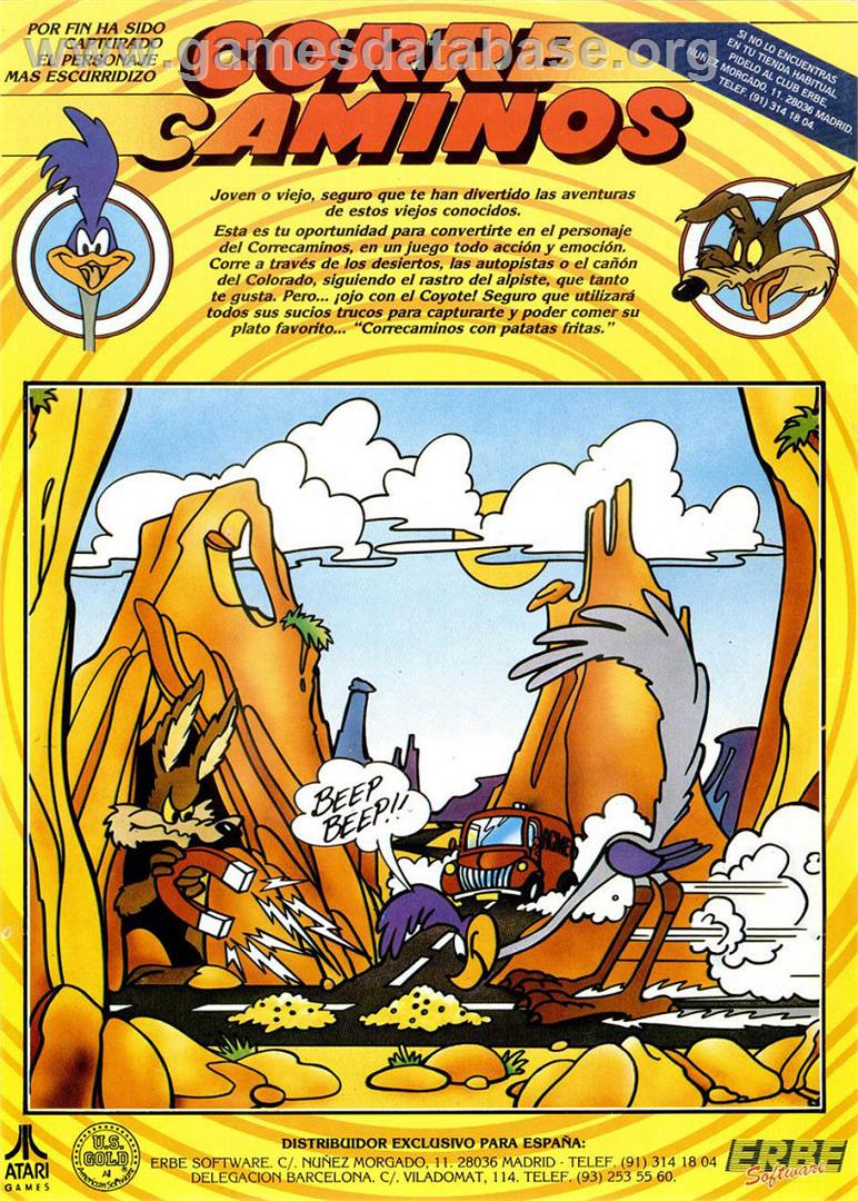 Roadrunner - Sinclair ZX Spectrum - Artwork - Advert