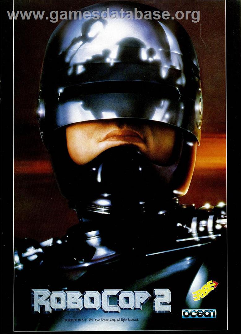 Robocop 2 - Sinclair ZX Spectrum - Artwork - Advert