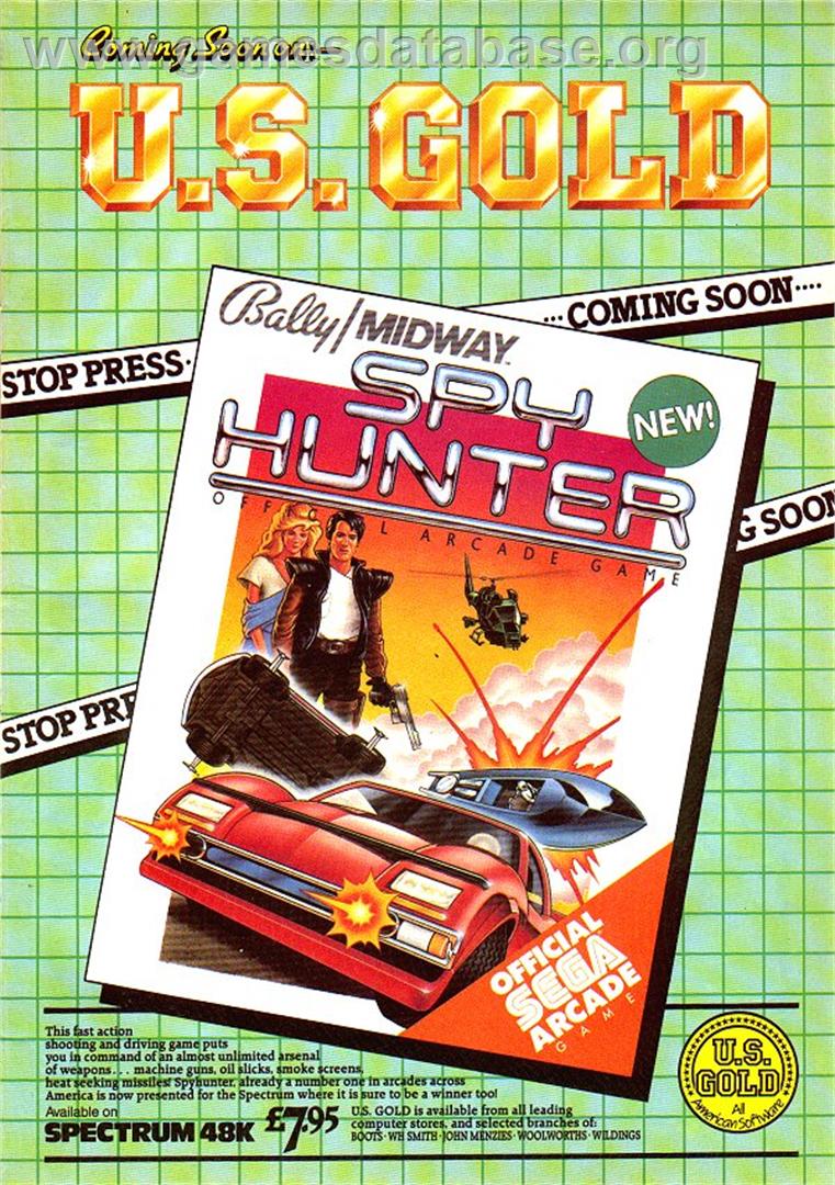Spy Hunter - Nintendo GameCube - Artwork - Advert