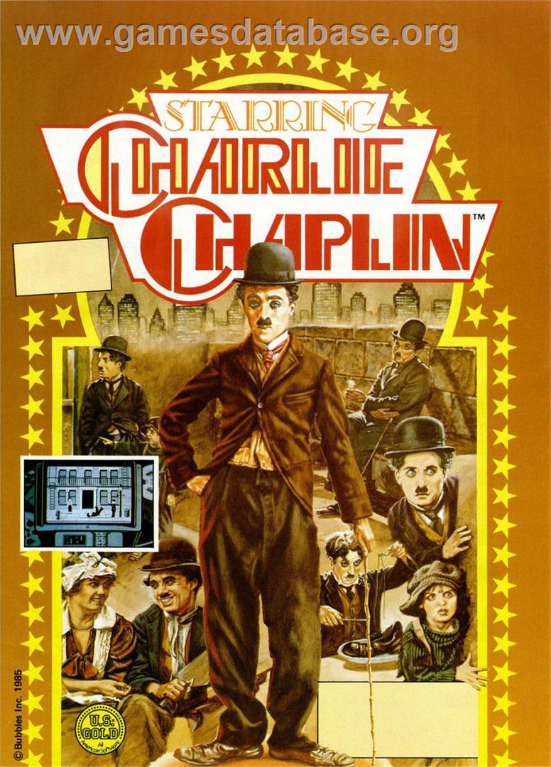 Starring Charlie Chaplin - Sinclair ZX Spectrum - Artwork - Advert