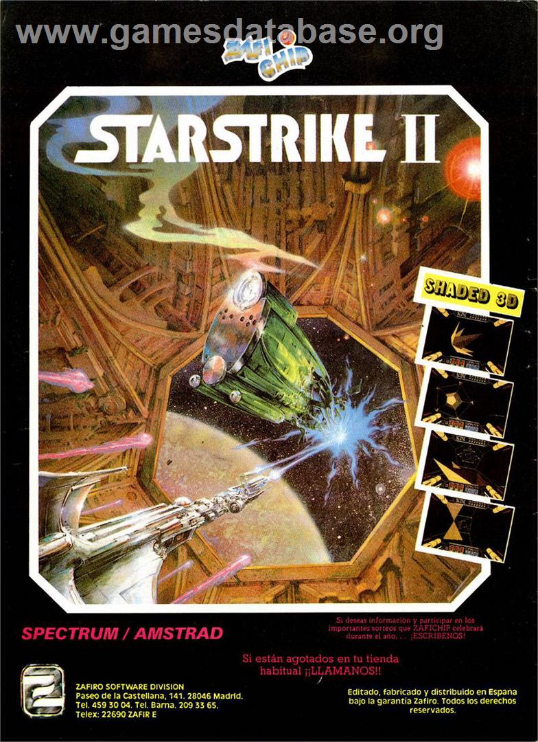 Starstrike 2 - Amstrad CPC - Artwork - Advert