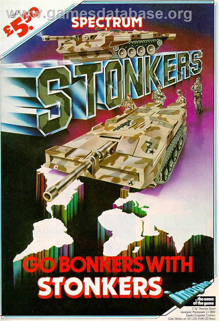 Stonkers - Sinclair ZX Spectrum - Artwork - Advert