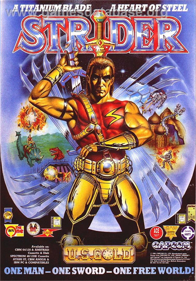 Strider 2 - Sinclair ZX Spectrum - Artwork - Advert