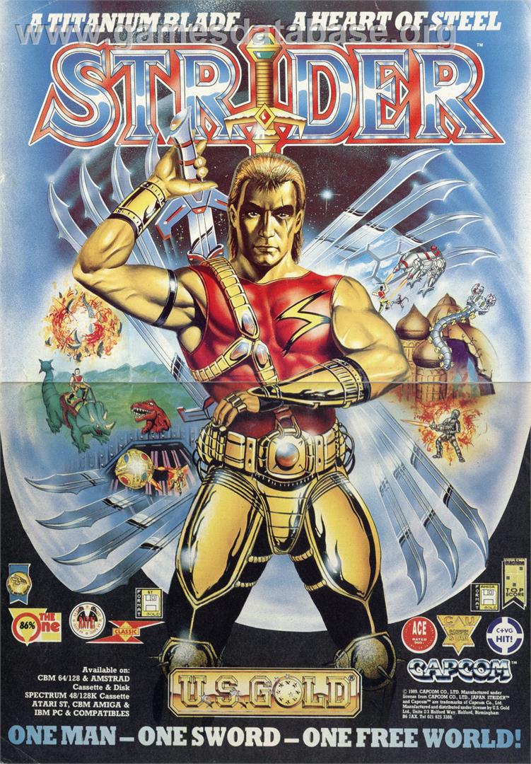 Strider 2 - Sinclair ZX Spectrum - Artwork - Advert
