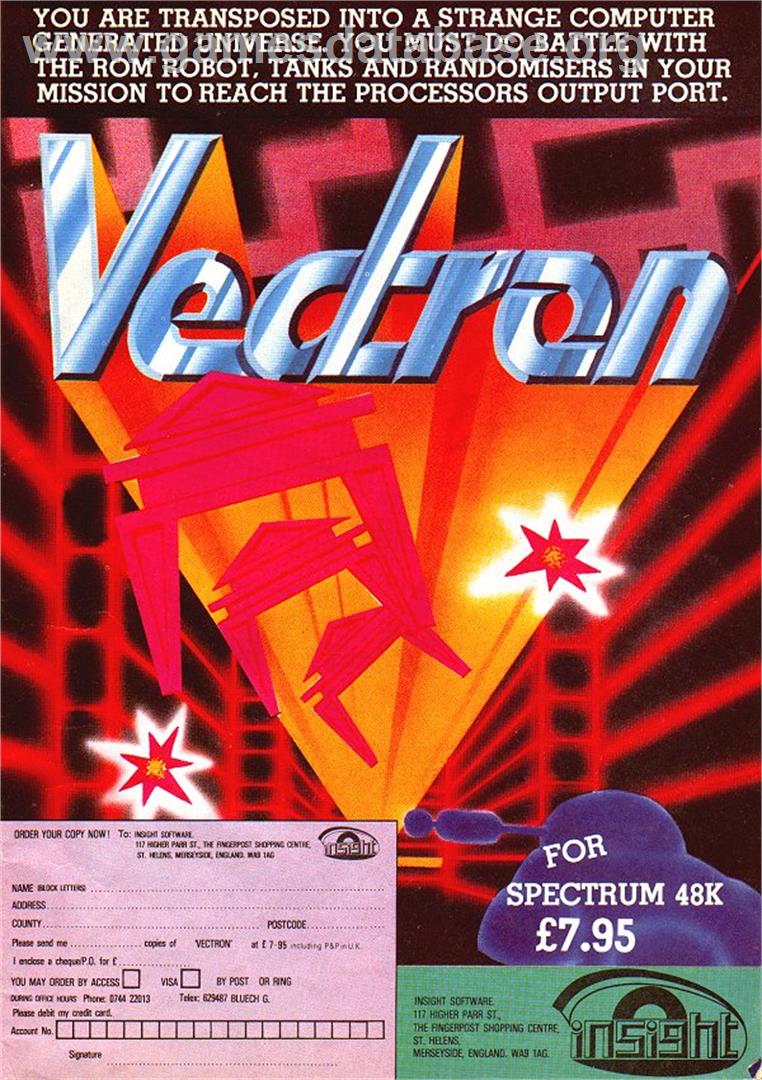 Vectron - MSX 2 - Artwork - Advert