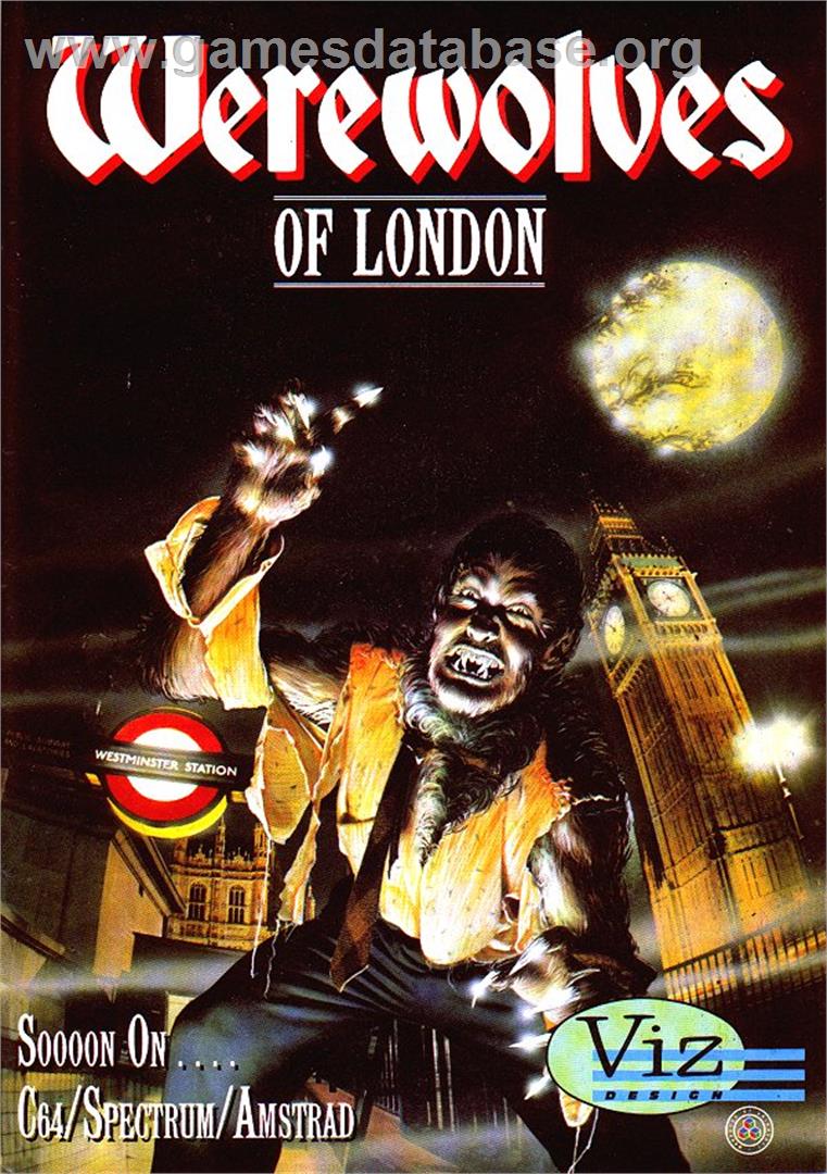 Werewolves of London - Sinclair ZX Spectrum - Artwork - Advert