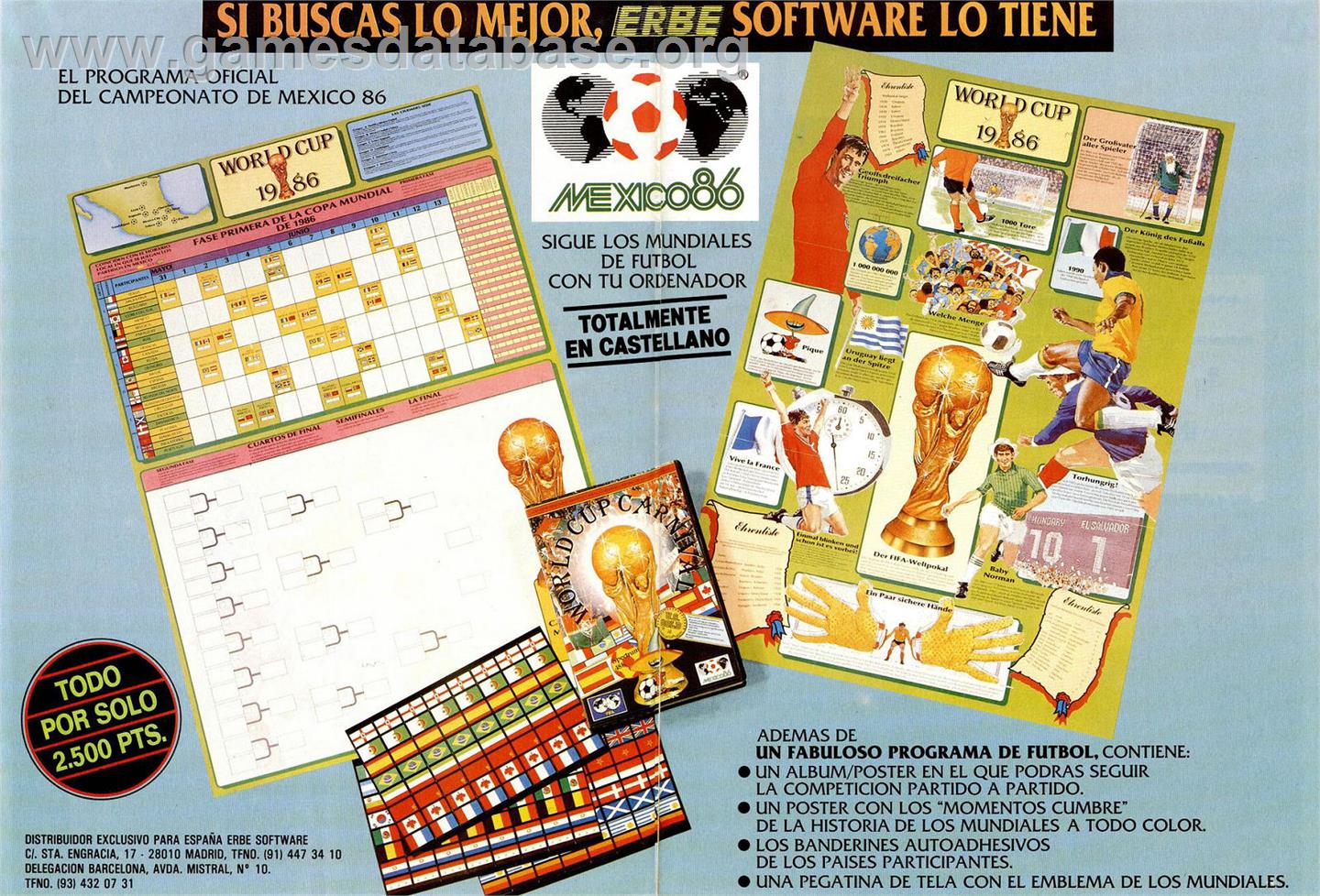 World Cup Carnival - Sinclair ZX Spectrum - Artwork - Advert