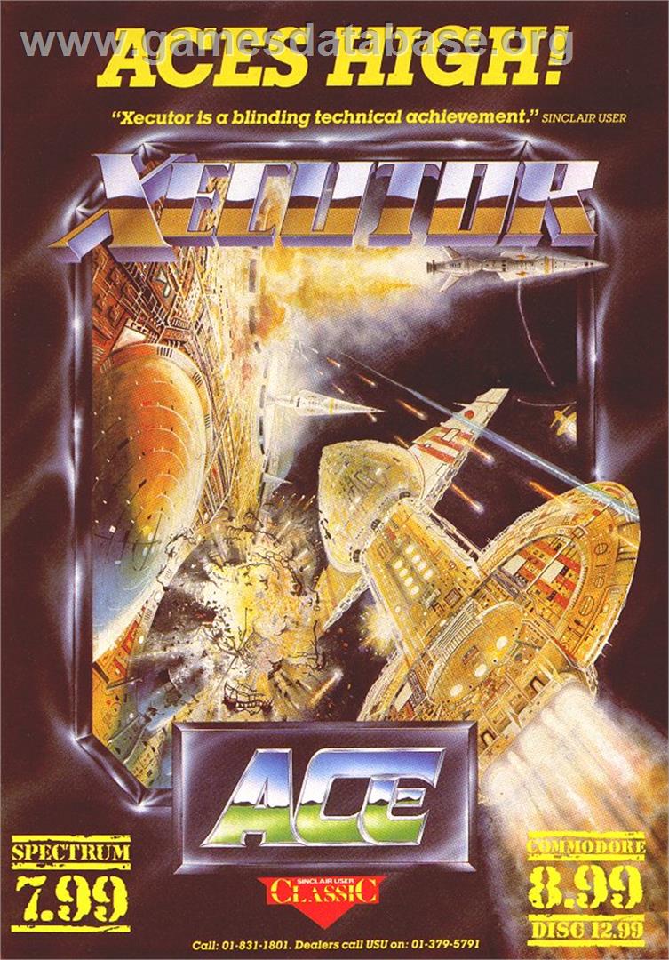 Xecutor - Sinclair ZX Spectrum - Artwork - Advert