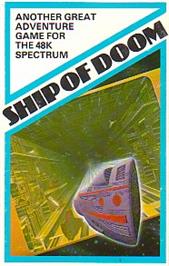 Box cover for Adventure C: Ship Of Doom on the Sinclair ZX Spectrum.