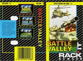 Box cover for Battle Valley on the Sinclair ZX Spectrum.