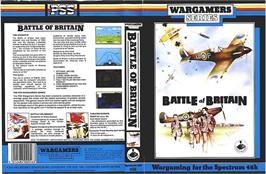 Box cover for Battle of Britain on the Sinclair ZX Spectrum.