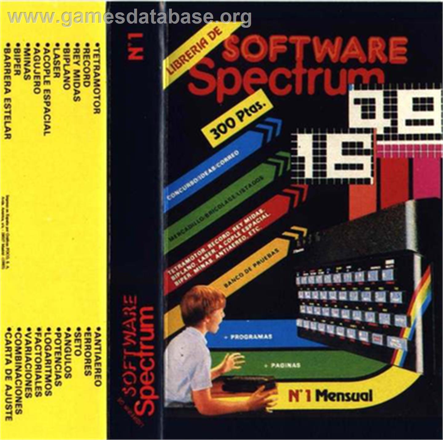 2003: A Space Oddity - Sinclair ZX Spectrum - Artwork - Box