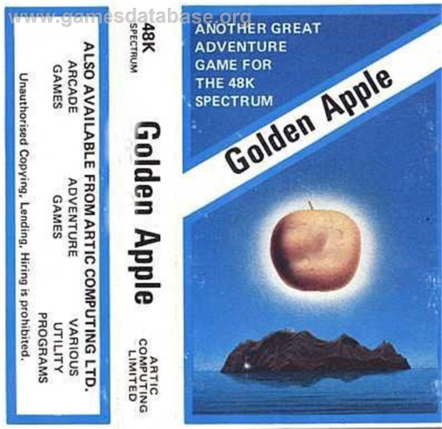Adventure E: The Golden Apple - Sinclair ZX Spectrum - Artwork - Box