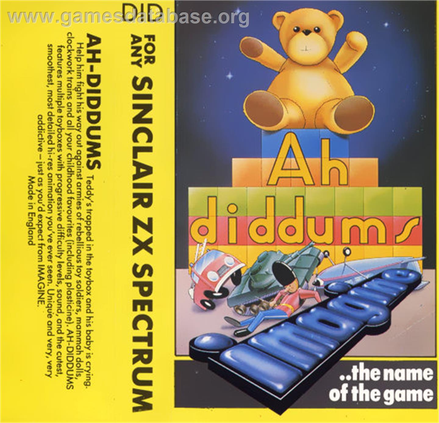 Ah Diddums - Sinclair ZX Spectrum - Artwork - Box