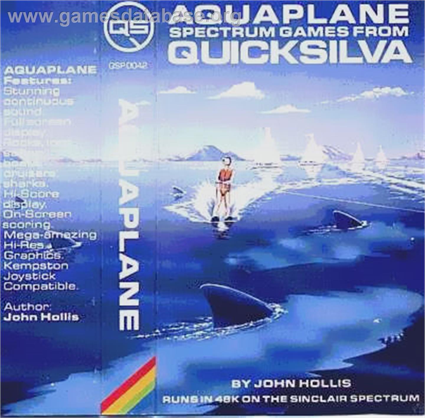 Aquaplane - Sinclair ZX Spectrum - Artwork - Box