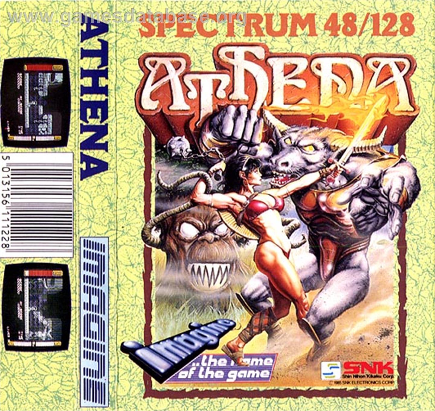 Athena - Sinclair ZX Spectrum - Artwork - Box