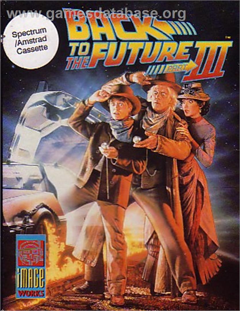 Back to the Future Part III - Sinclair ZX Spectrum - Artwork - Box