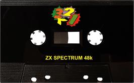 Cartridge artwork for 3-2-1 on the Sinclair ZX Spectrum.