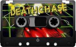 Cartridge artwork for 3D Deathchase on the Sinclair ZX Spectrum.