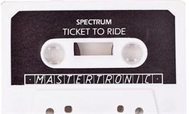 Cartridge artwork for A Ticket to Ride on the Sinclair ZX Spectrum.