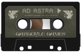 Cartridge artwork for Ad Astra on the Sinclair ZX Spectrum.