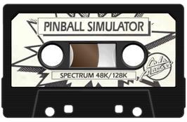 Cartridge artwork for Advanced Pinball Simulator on the Sinclair ZX Spectrum.