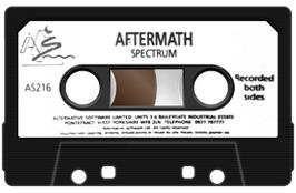 Cartridge artwork for Aftermath on the Sinclair ZX Spectrum.
