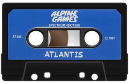 Cartridge artwork for Alpine Games on the Sinclair ZX Spectrum.